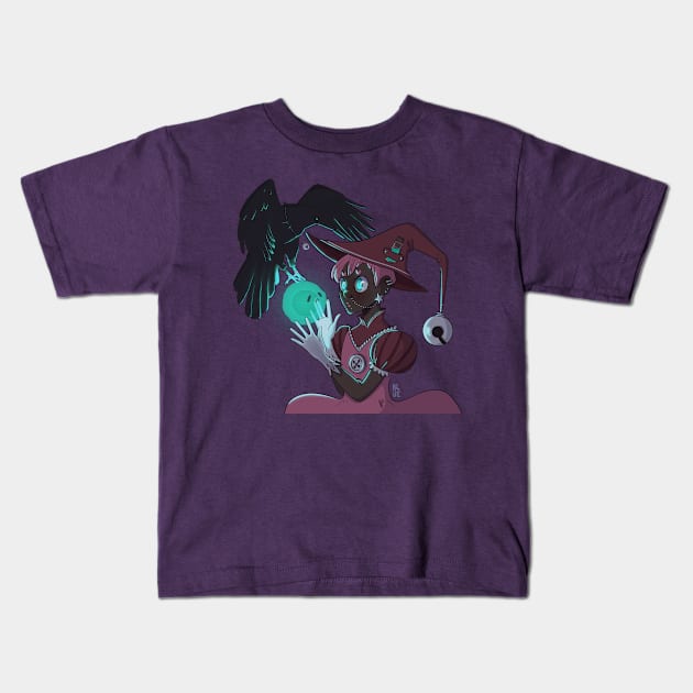 Magical girl witch Kids T-Shirt by kasumiblu